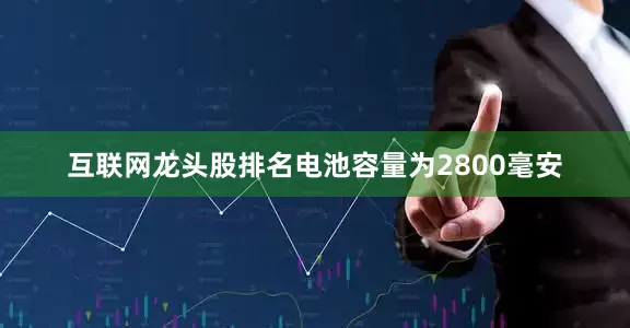 互联网龙头股排名电池容量为2800毫安
