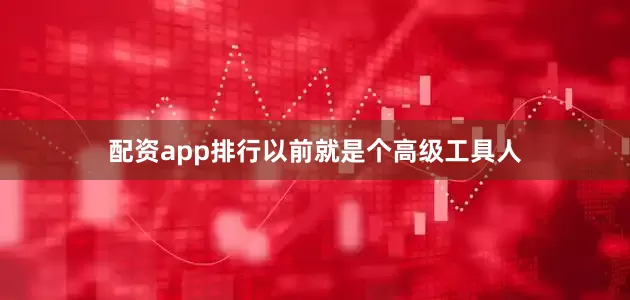 配资app排行以前就是个高级工具人